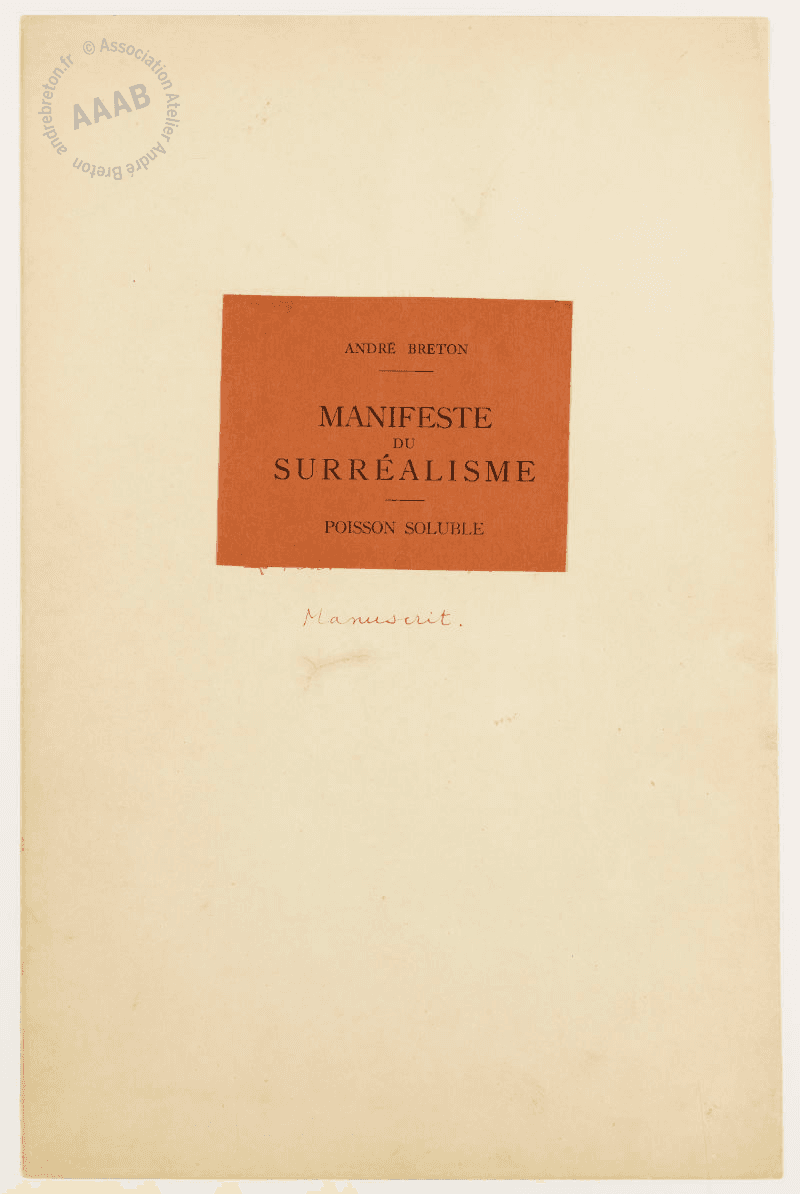 Manifesto of Surrealism