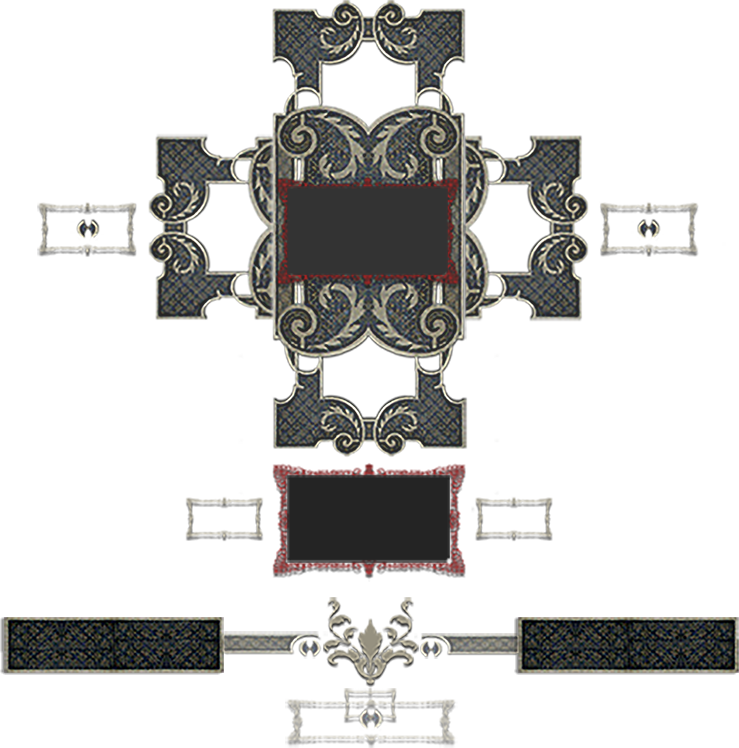 Gothic login interface